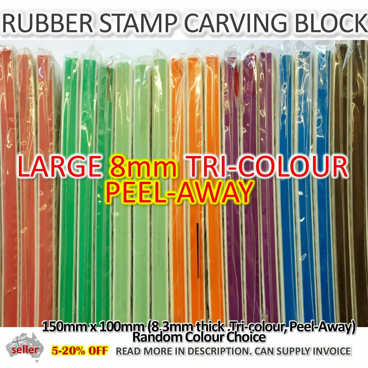 Stamp Carving Kit, Rubber Block Stamp Carving Blocks Stamp Making Kit With  15 Stamp Ink Pads 
